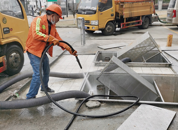 城中隔油池清理